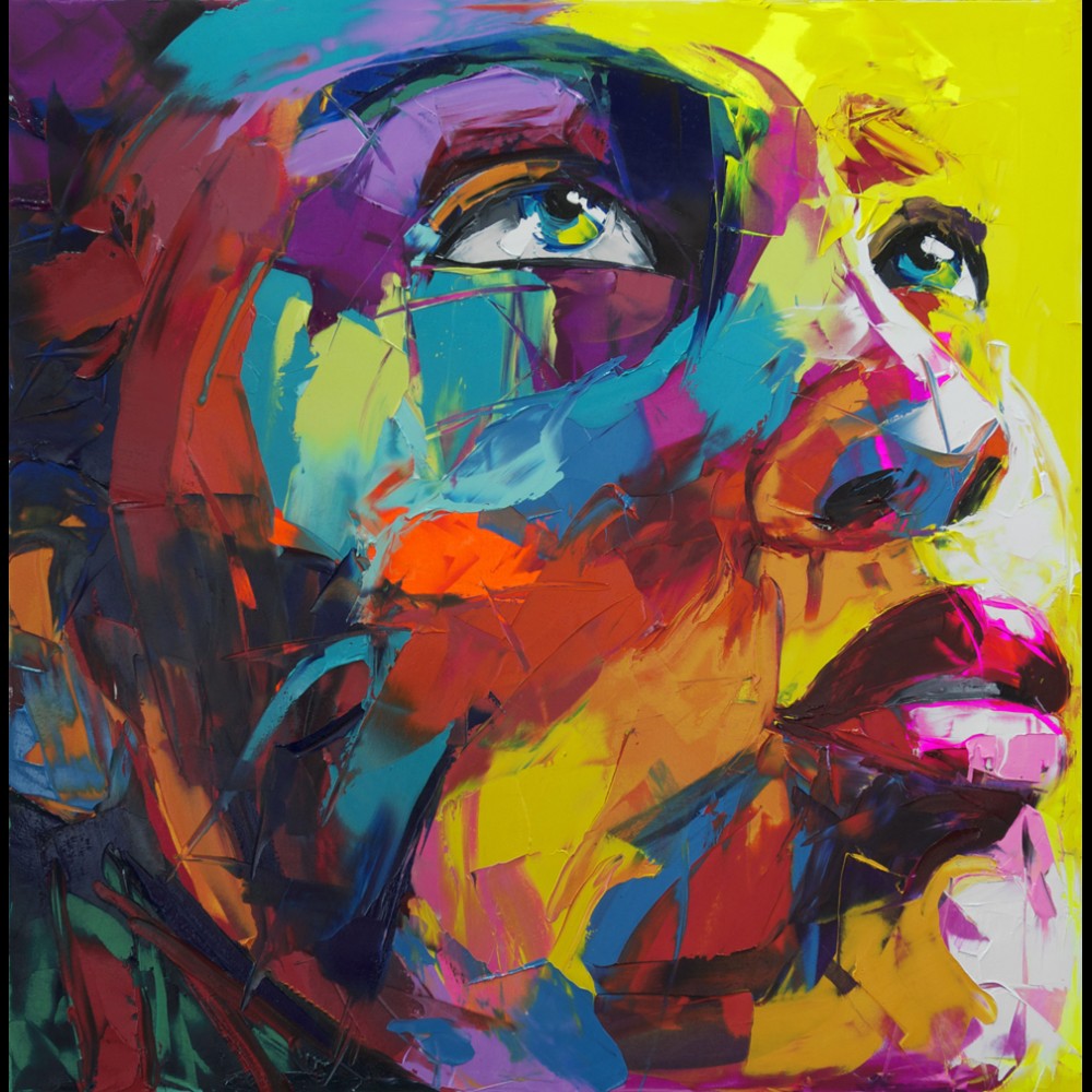 Francoise Nielly Portrait Palette Painting Expression Face145